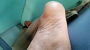 sleepy feet | Sleeping | Train feet | Candid feet | Mature Feet