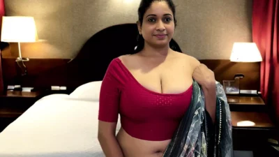 Indian village Sexy maid sex in desi saree with wild orgasm hindi audio