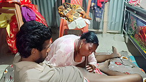 Indian Desi Wife Ki Doggy Style Mein Chudai Ki Night Mein